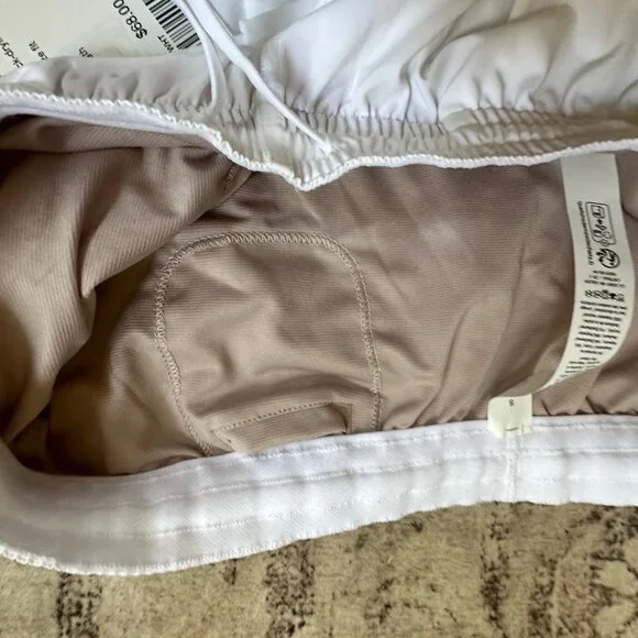 NWT LULULEMON Pace Rival High-Rise Short 3" WHITE 8 - Picture 9 of 12